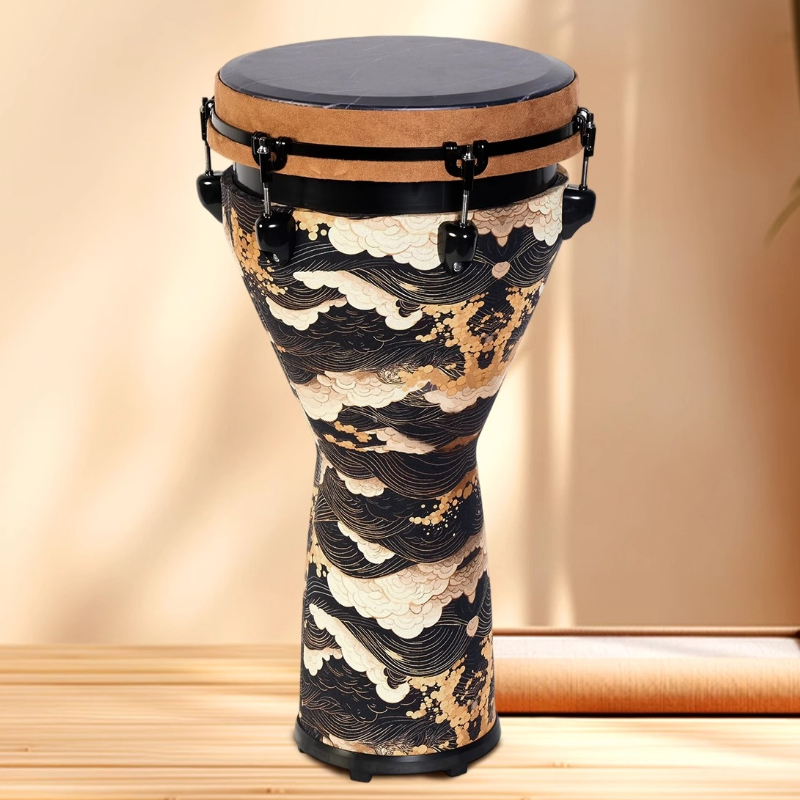 Musical Instrument Types - プロのジャンベドラム 12 インチ大人初心者アフリカドラム伝統的なアフリカの打楽器ドラム大型ドラム楽器