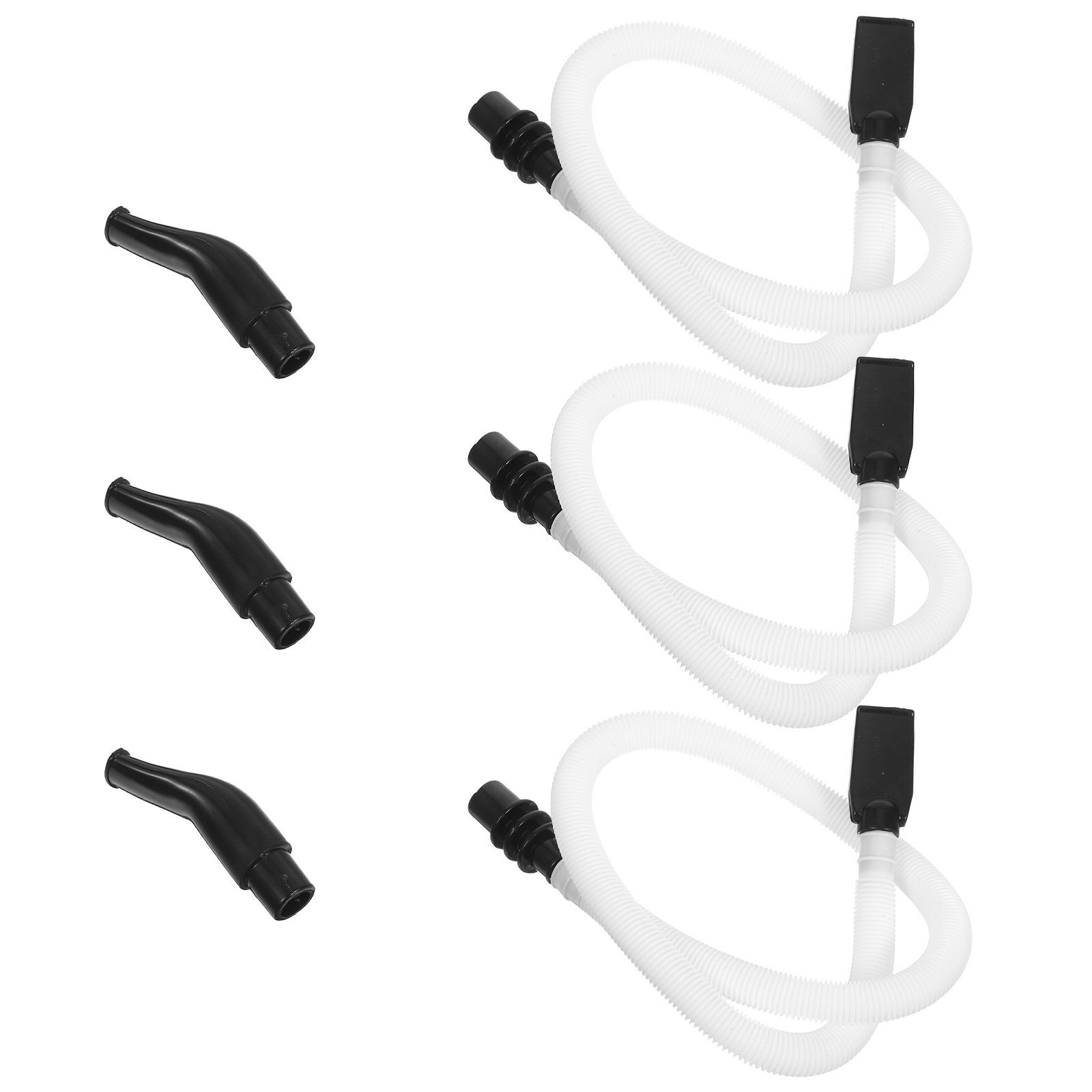 Musical Instrument Melodica - 3 セットメロディカマウスピースチューブセット柔軟なプラスチックロングピアニカチューブ交換用楽器アクセサリー学校用