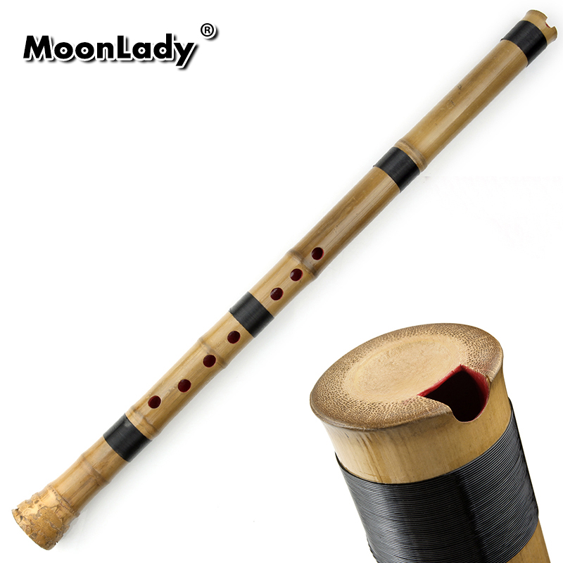 Shakuhachi Bamboo Flute - ホットシャオ竹笛（非尺吹笛）伝統的な木製管楽器、垂直型竹笛（ナンシャオ）G調、初心者向け