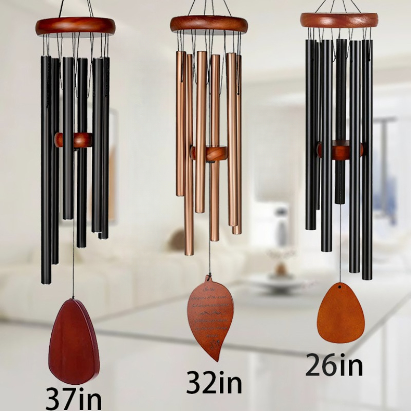 Wind Chime Tubular - クラシックなメタルミュージックチャイム,アルミニウムチューブ,記念,家庭,屋外,フェスティバルギフト,装飾,鉄の芸術