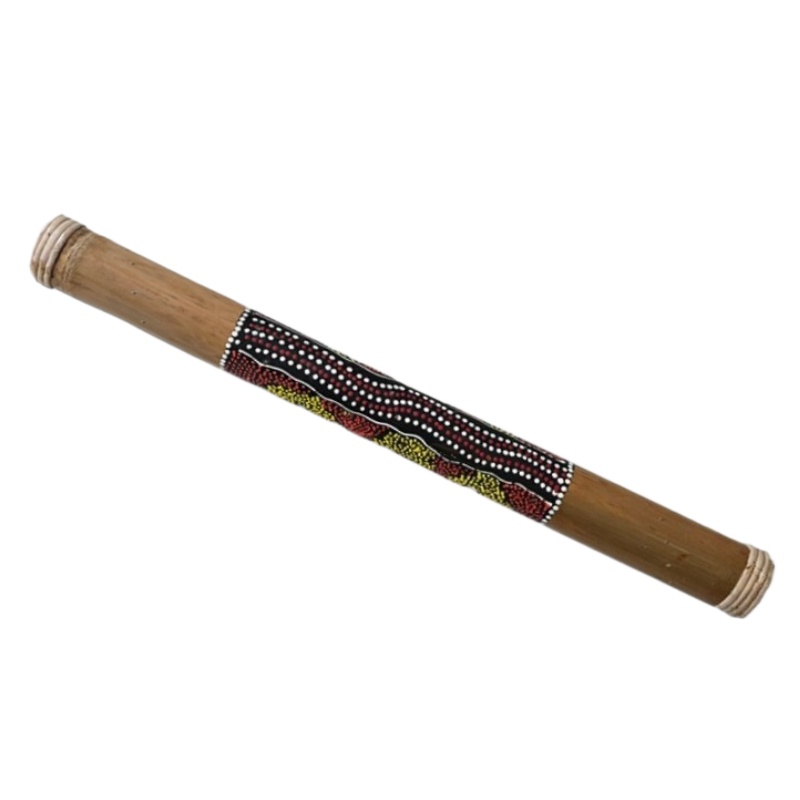 Musical Instrument In Drawing - ヨガ瞑想チャイムサウンドヒーリングレインスティック竹色描画チャイムプロの楽器打楽器