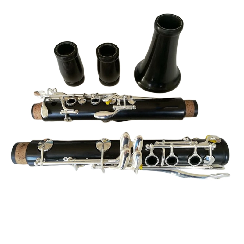 Musical Instrument Ending In A - 高品質B♭クラリネット 17キー シルバーメッキボタン エボニー製クラリネット 高級楽器