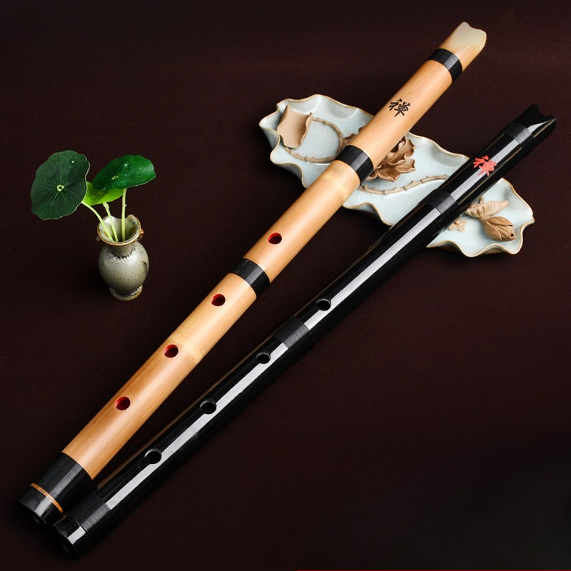 Shakuhachi Bamboo Flute - 5穴シャクハチフルート竹製プロ仕様伝統的なシャオ大人初心者向け管楽器縦吹きフルート