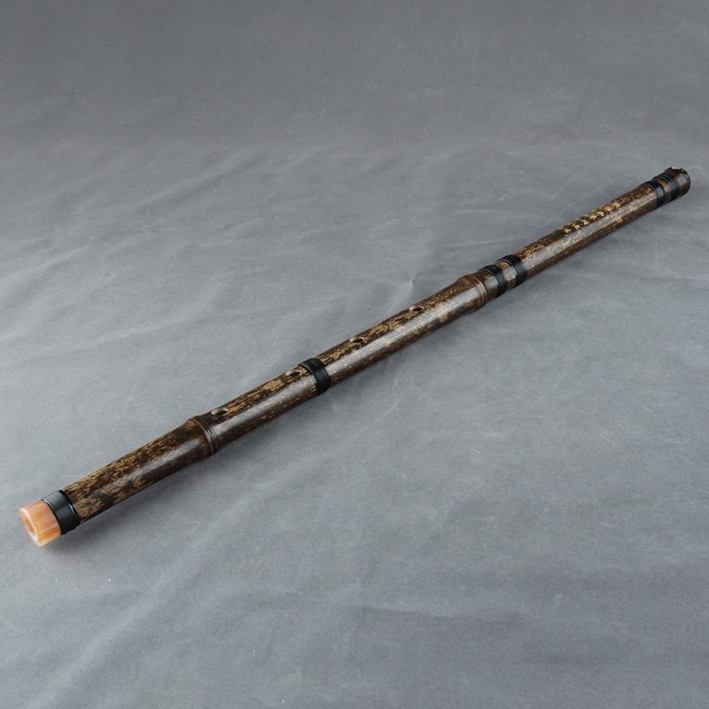 Shakuhachi Bamboo Flute - 手作りの中国の伝統的な楽器、天然竹、初心者のためのdキー、木管フルート、54cm