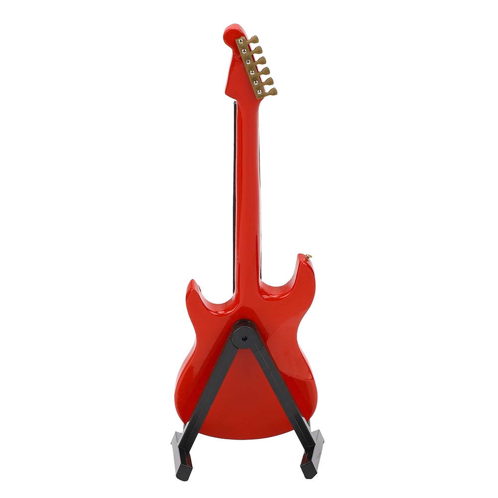 ミニチュア赤いエレキギターモデル楽器工芸品装飾品ギフト - Musical Instrument Of のレビューと価格
