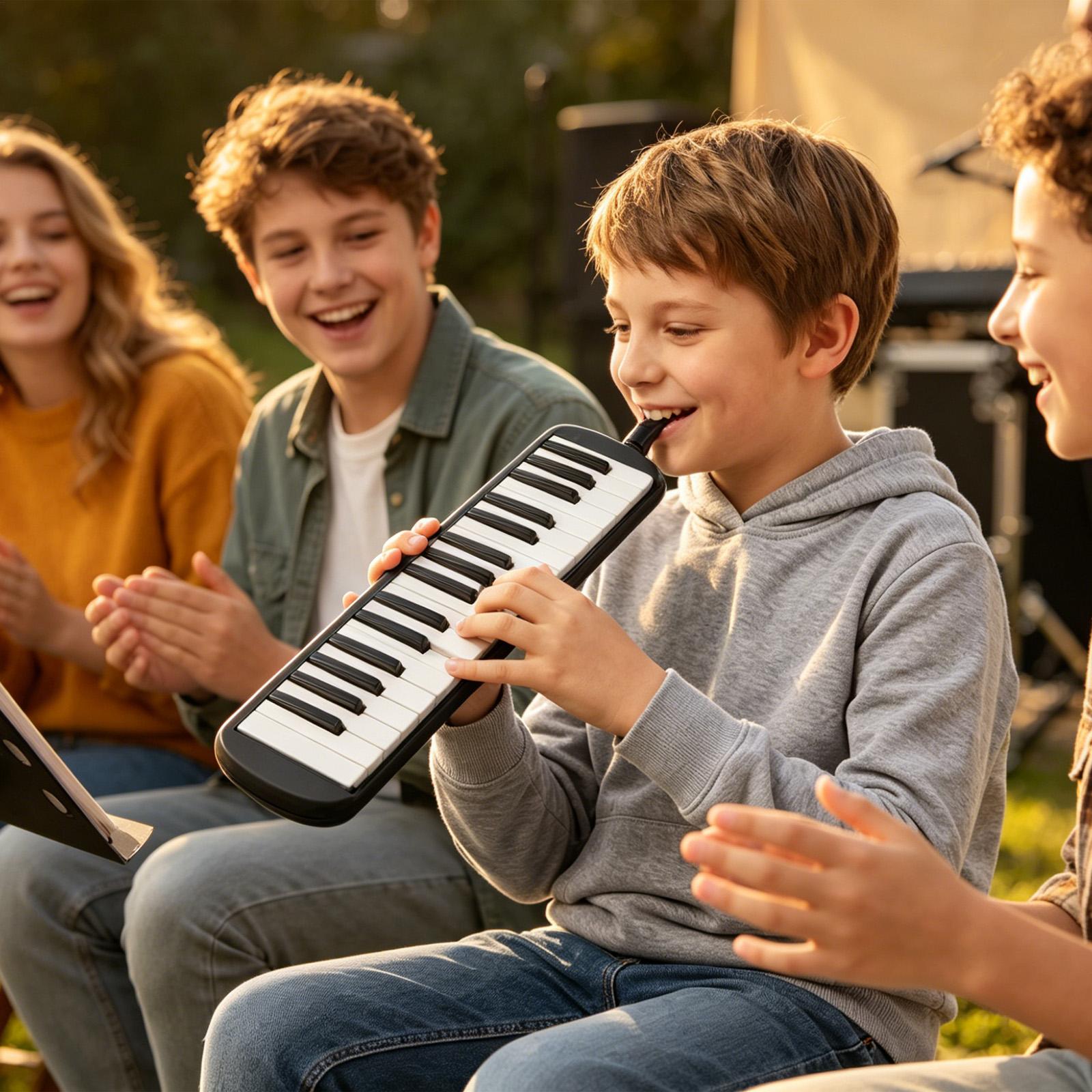 メロディカ楽器 32 キー初心者向けパーカッションおもちゃ  - Musical Instrument Melodica のレビューと価格