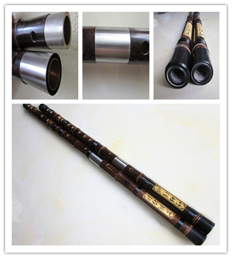 中国の苦い竹フルート、横断、オープンホールのファウタ、白い銅 - Shakuhachi Bamboo Flute のレビューと価格