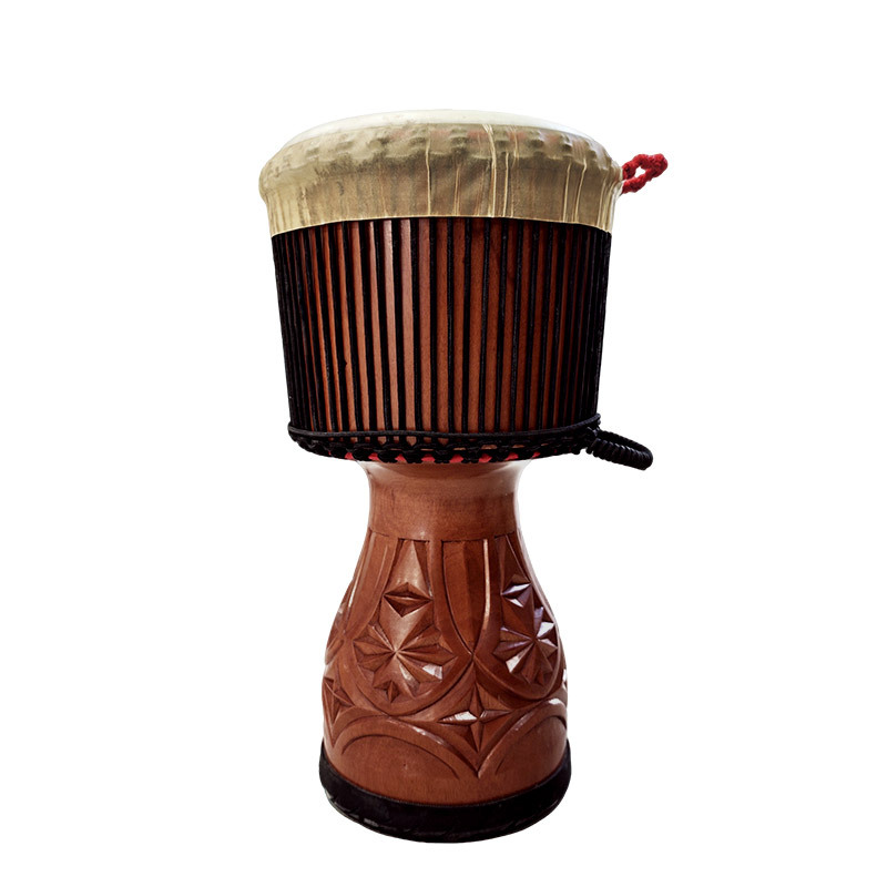 プロのアフリカのジャンベ大型アフリカドラム大人の音楽タッピン - Musical Instrument Types のレビューと価格
