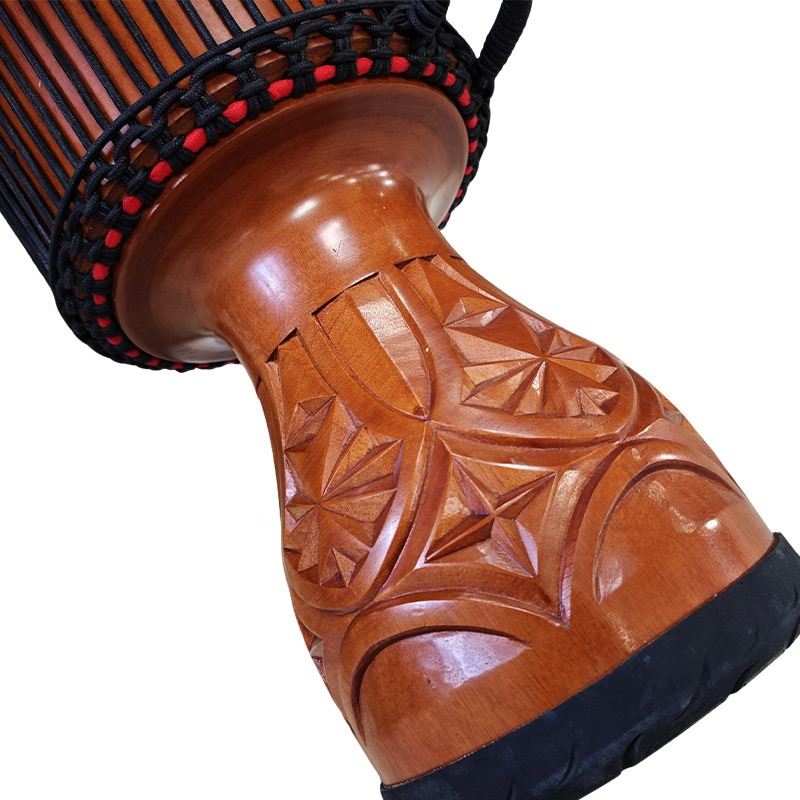 プロのアフリカのジャンベ大型アフリカドラム大人の音楽タッピン - Musical Instrument Types のレビューと価格