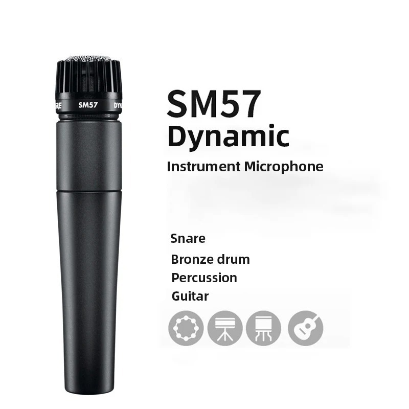 Shure SM57 楽器用マイク カーディオイドダイナミッ - Shure Mic Sm58 のレビューと価格