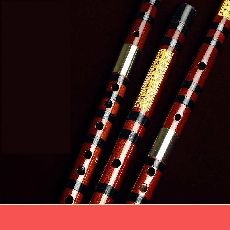 プロの演奏4.es竹のフルート中国のdizi楽器ハイエンドの - Musical Instrument Ending In A のレビューと価格