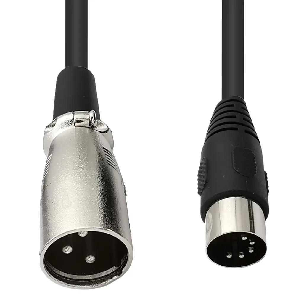 MIDI-XLRアダプターケーブル DIN 5ピン-XLR  - Musical Instrument Video のレビューと価格