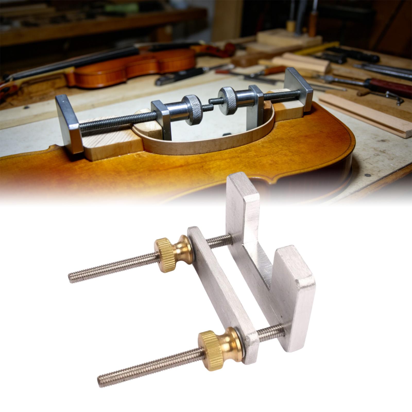 バイオリン用修理クランプ アルミ製エンドブロック固定クリップ - Musical Instrument Ending In A のレビューと価格