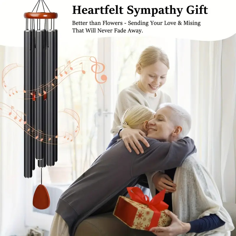 1pc アルミチューブ風鈴金属風鈴インチペンダントギフトモダ - Wind Chime Tubular のレビューと価格