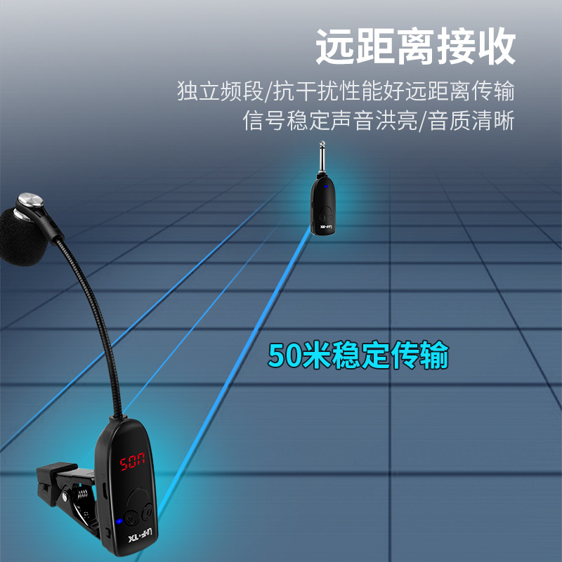 ワイヤレスマイク 楽器用ピックアップアンプ プロフェッショナ - Musical Instrument Of のレビューと価格