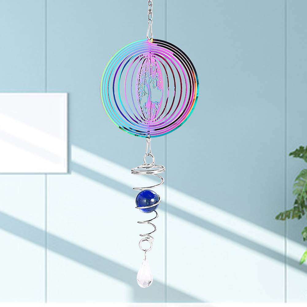 ガーデンハンギングデコレーション用ウィンドスピナースタビライ - Wind Chime Tubular のレビューと価格