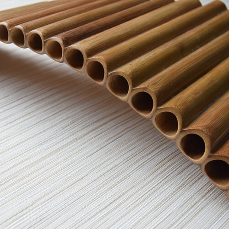 15/22パイプパンフルート C/Gキー 手作り竹製パンパイ - Shakuhachi Bamboo Flute のレビューと価格