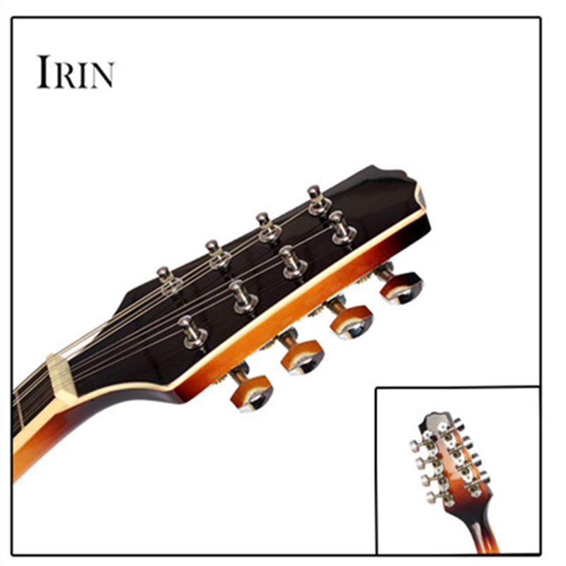 A スタイル 8 弦バスウッドマンドリン楽器ウクレレローズウ - Mandolin A Style のレビューと価格