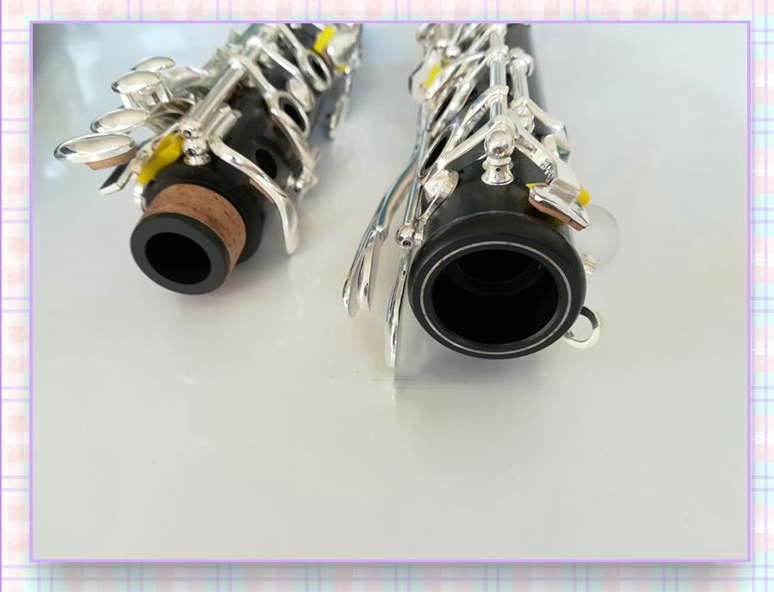 高品質B♭クラリネット 17キー シルバーメッキボタン エボ - Musical Instrument Ending In A のレビューと価格