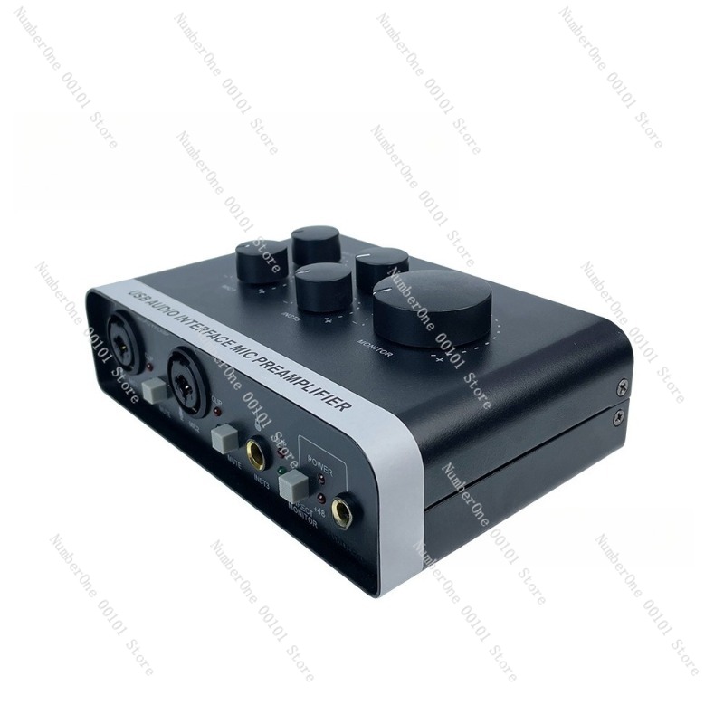 カラオケ録音、ビデオ会議、楽器用の48V電源付きUSB外部サ - Musical Instrument Video のレビューと価格