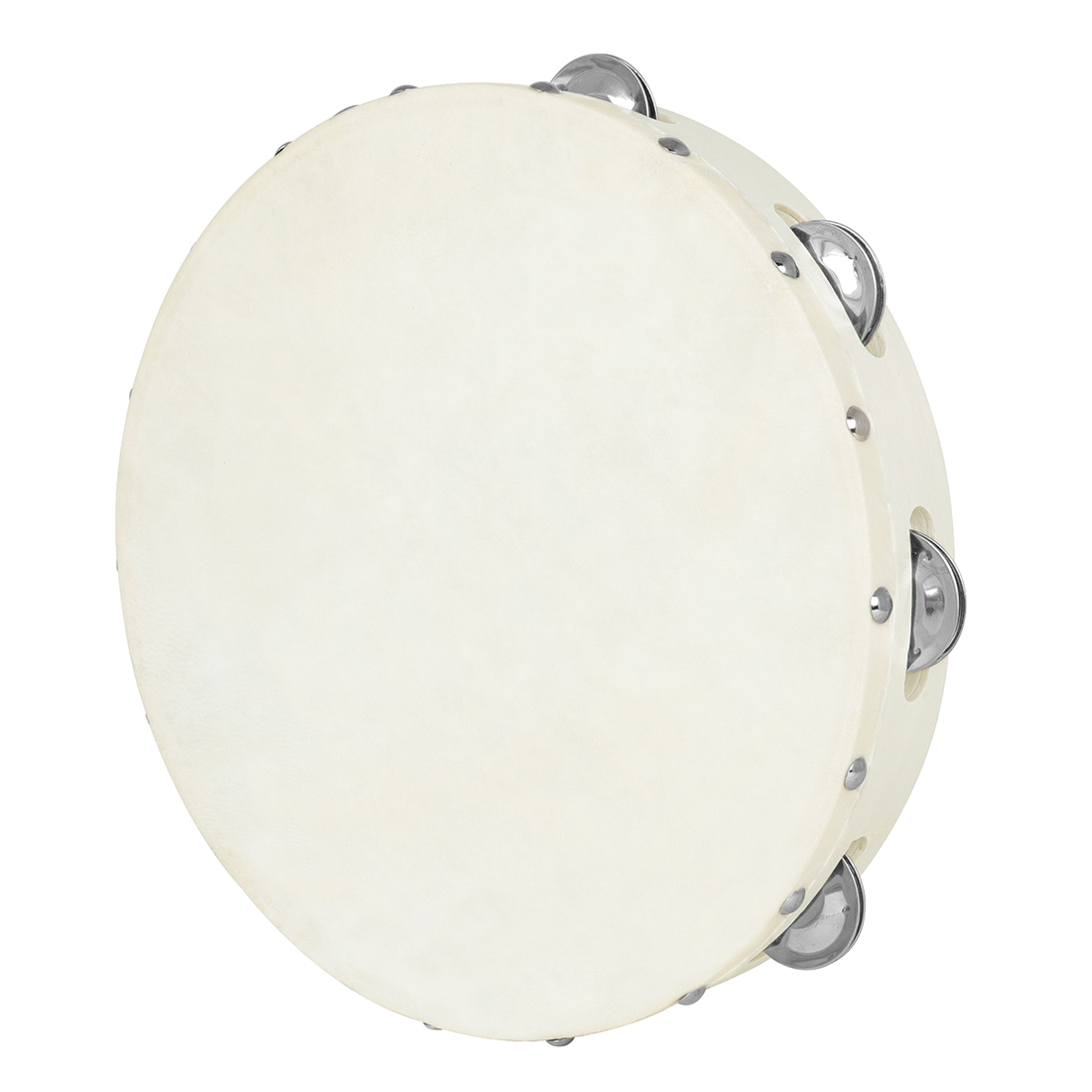 IRIN 8/10 インチタンバリンオルフ羊皮ドラム木製タン - Musical Instrument Tambourine のレビューと価格