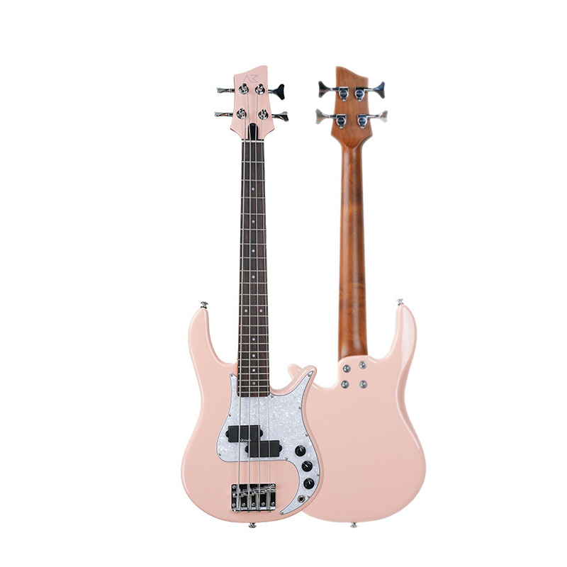 4 弦 24 フレットポータブル旅行ミニエレクトリックベース - Musical Instrument Types のレビューと価格