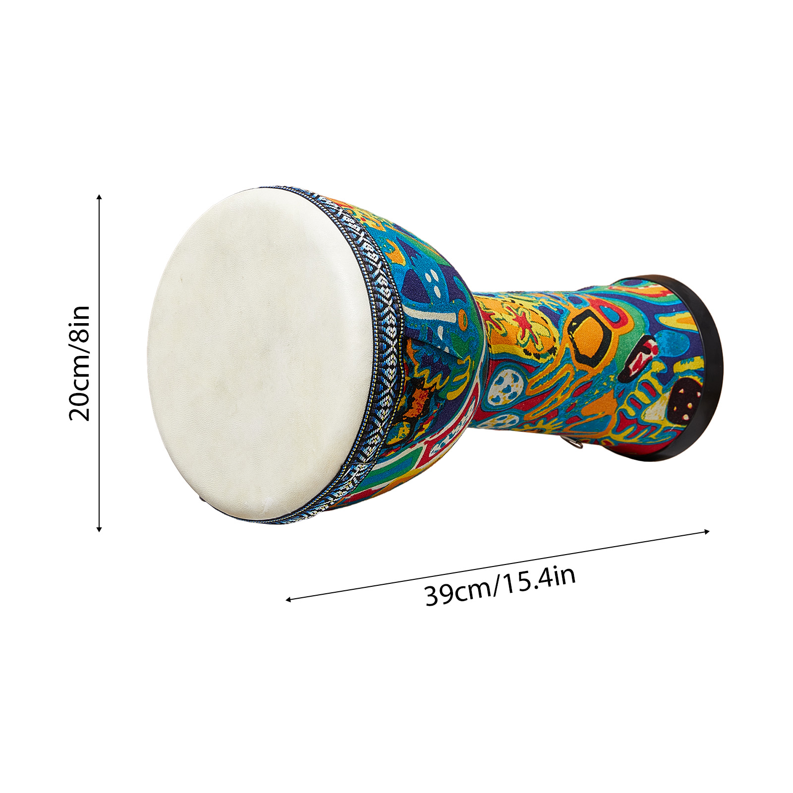 8 インチのアフリカン ドラム 大型 8 ハンドドラム PV - Bongo Drum Set のレビューと価格