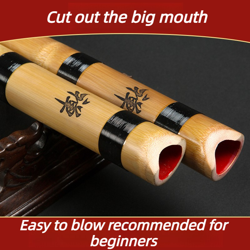 5穴シャクハチフルート竹製プロ仕様伝統的なシャオ大人初心者向 - Shakuhachi Bamboo Flute のレビューと価格