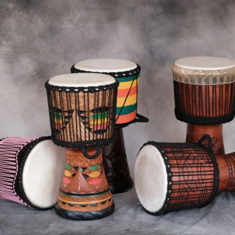 12 インチジャンベマホガニーアフリカドラムプロフェッショナ - Musical Instrument Types のレビューと価格