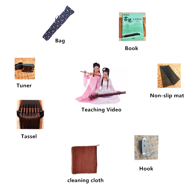 SevenAngel Guqin HunDun 7弦新スタイ - Musical Instrument Video のレビューと価格