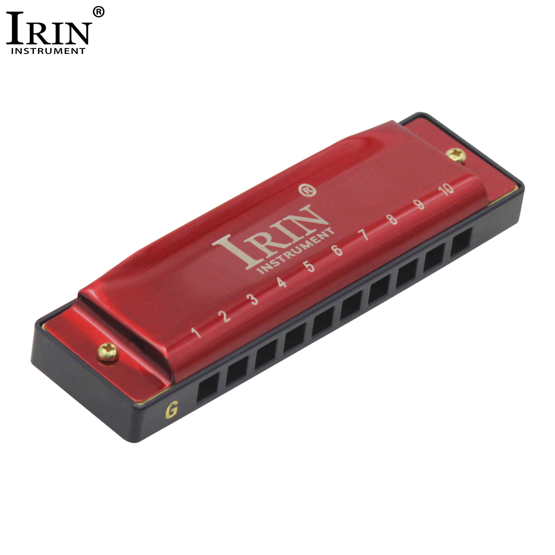 IRIN ハーモニカ 10 穴 20 トーン新モデル明るい赤 - Musical Instrument Ending In A のレビューと価格