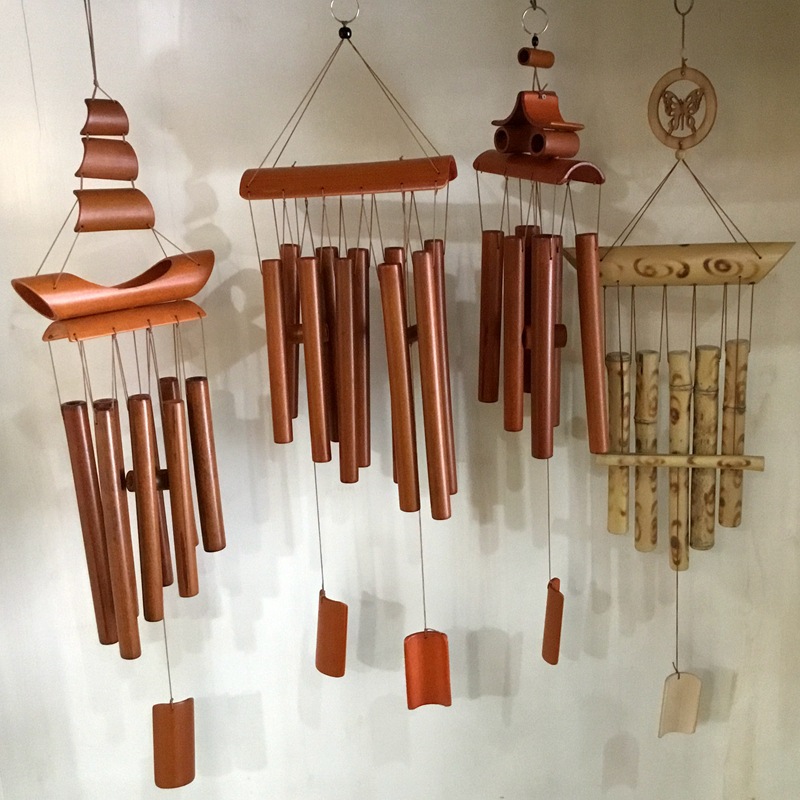 手作りアンティークチューブベル竹風鈴ペンダントバルコニー屋外 - Wind Chime Tubular のレビューと価格