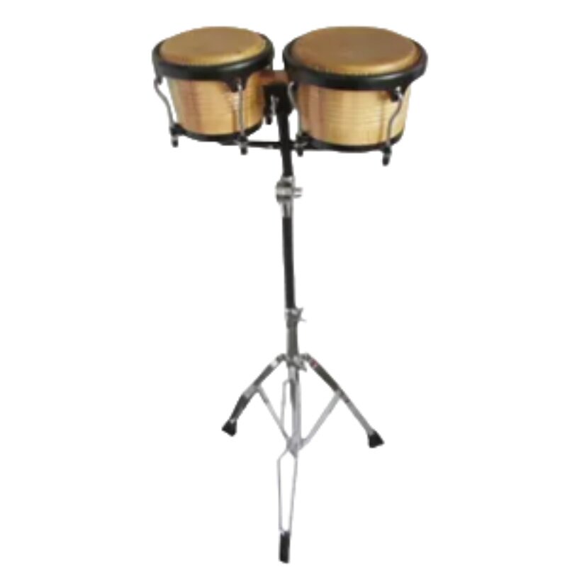 直径7インチ、9インチの一体型タンバリンボンゴドラム、セット - Bongo Drum Set のレビューと価格