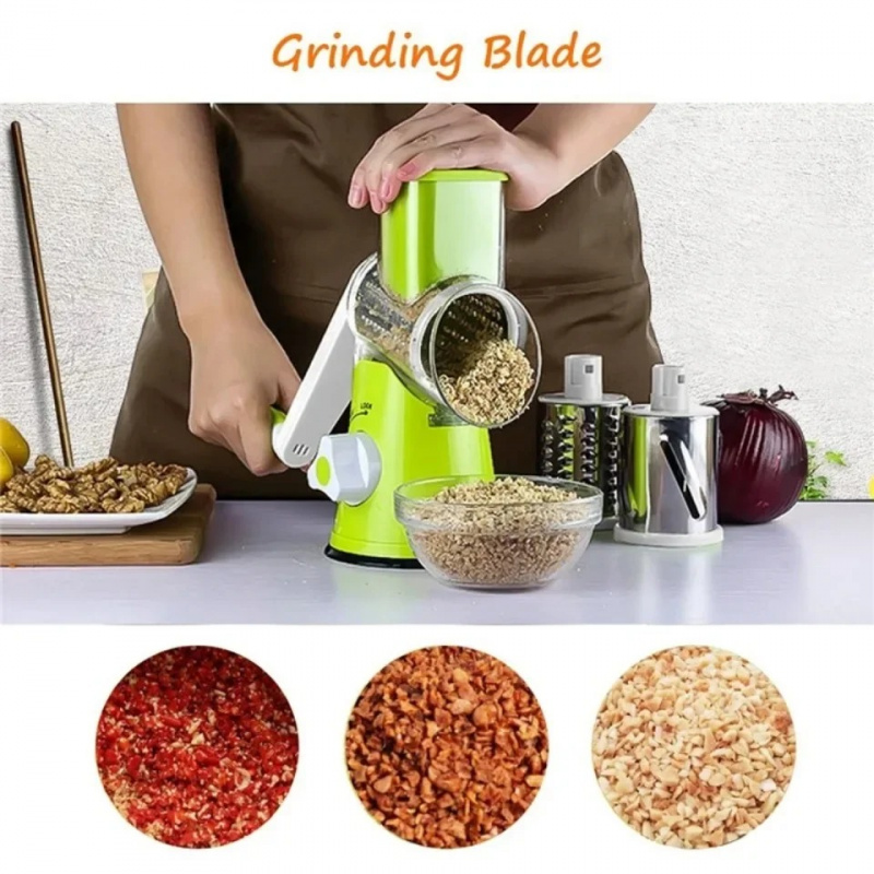 手動回転式チーズグレーター、野菜カッター、ポテトスライサー、 - Mandolin A Style のレビューと価格