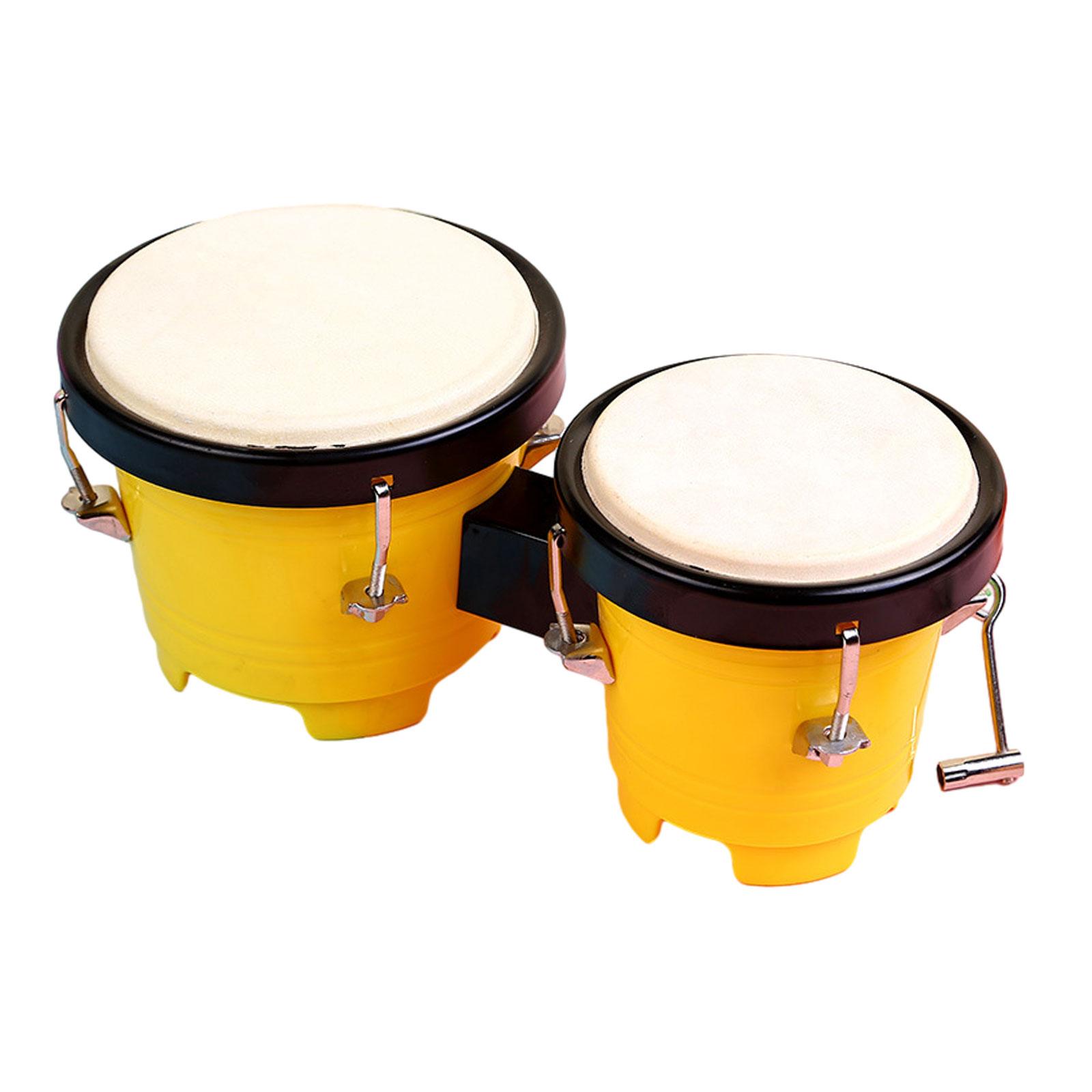 4インチ 5インチ パーカッションボンゴドラムセット アフリ - Bongo Drum Set のレビューと価格