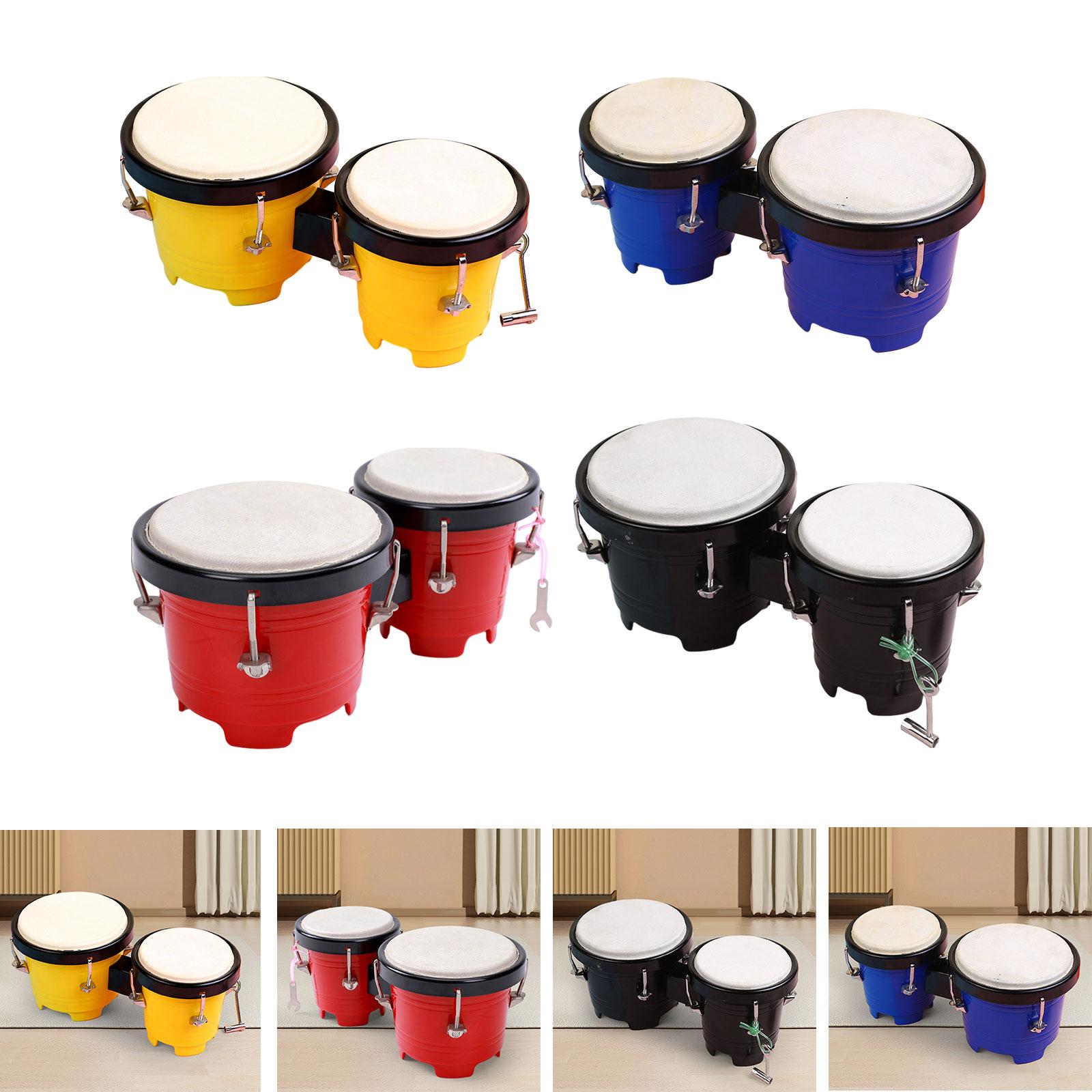 4インチ 5インチ パーカッションボンゴドラムセット アフリ - Bongo Drum Set のレビューと価格