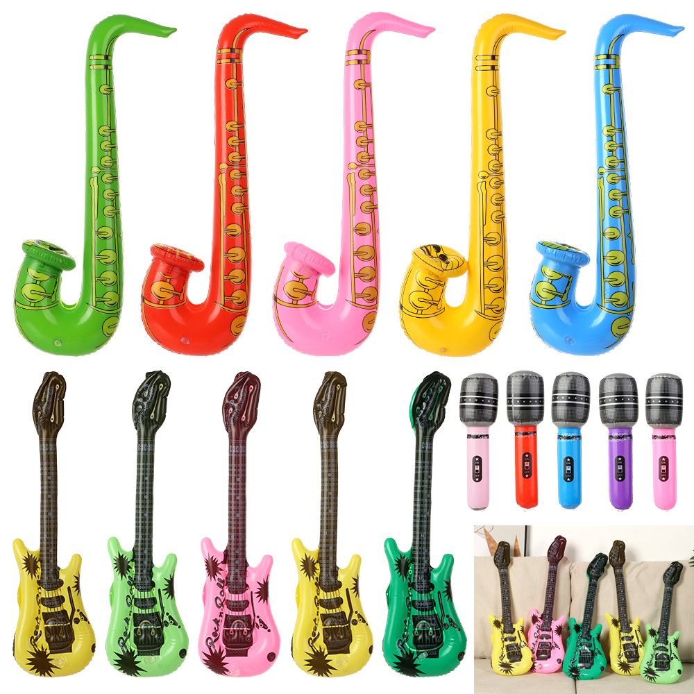 5ギター、5サックス、5マイク、シミュレーション楽器、インフ - Musical Instrument You Blow のレビューと価格