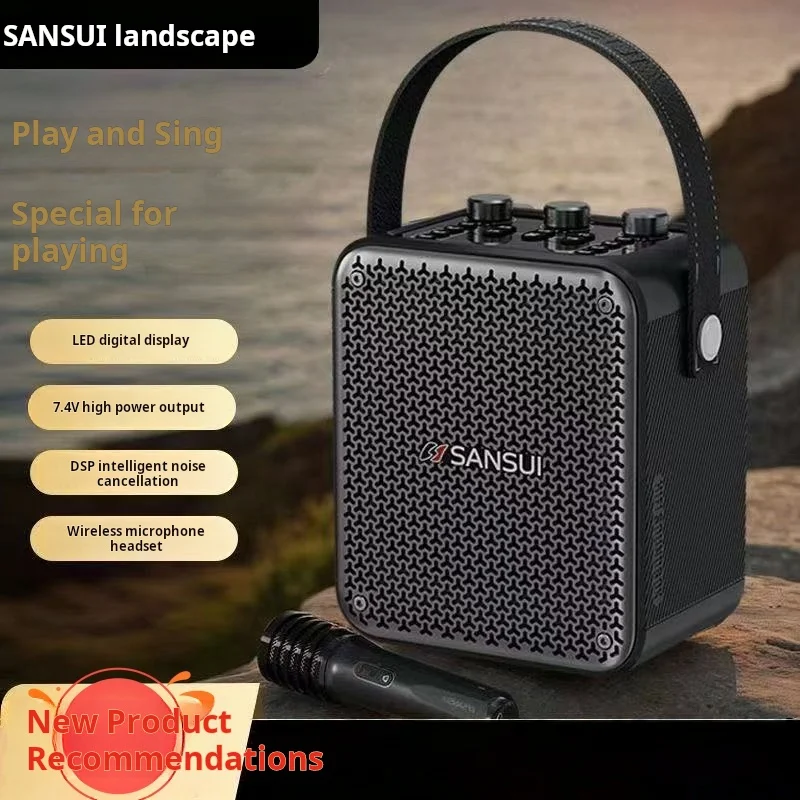 SANSUI T81 ポータブルワイヤレス Bluetoot - Musical Instrument Video のレビューと価格